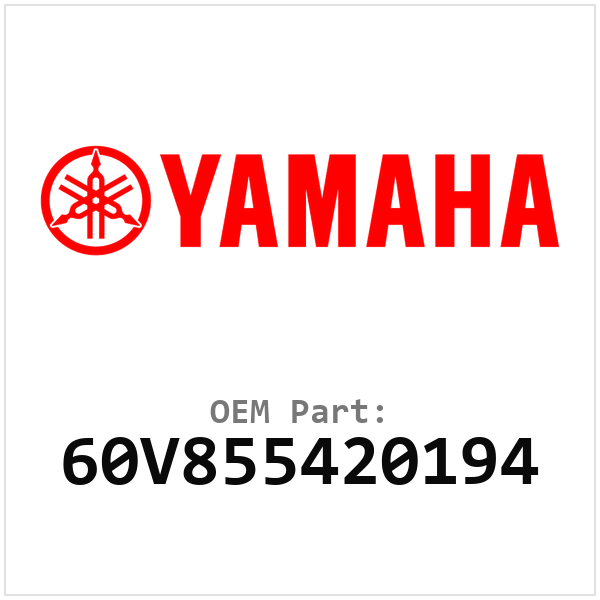 Yamaha OEM 60V855420194