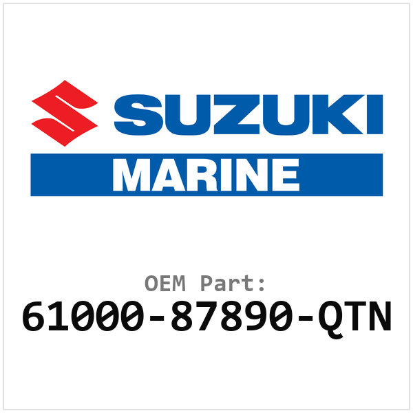 Suzuki OEM 61000-87890-QTN
