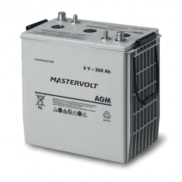 Mastervolt AGM accu 6/260Ah (61002600)