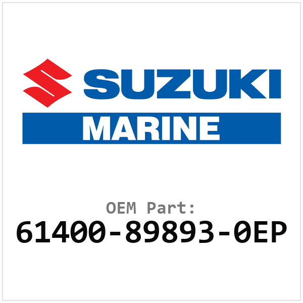 Suzuki OEM 61400-89893-0EP