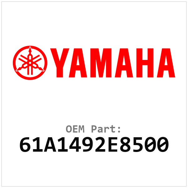 Yamaha OEM 61A1492E8500