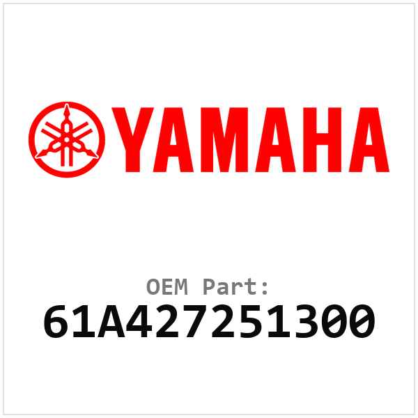 Yamaha OEM 61A427251300