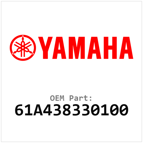 Yamaha OEM 61A438330100