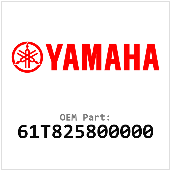 Yamaha OEM 61T825800000