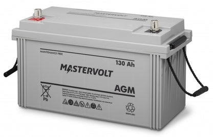 Mastervolt AGM accu 12/130Ah (62001300)