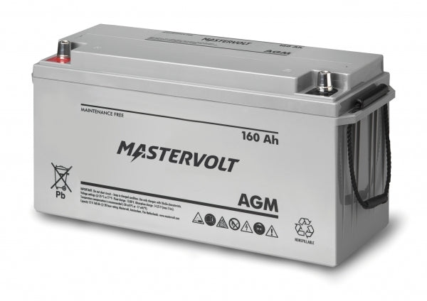 Mastervolt AGM accu 12/160Ah (62001600)