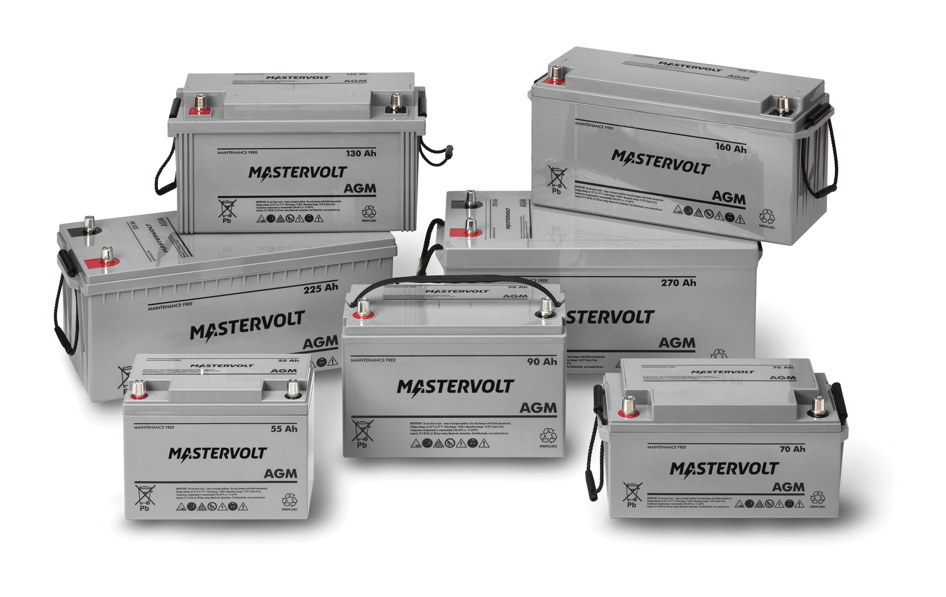 Mastervolt AGM accu 12/270Ah (62002700)
