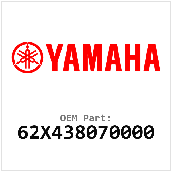 Yamaha OEM 62X438070000