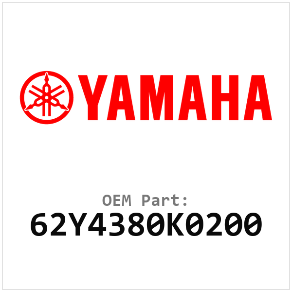 Yamaha OEM 62Y4380K0200