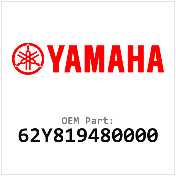 Yamaha OEM 62Y819480000
