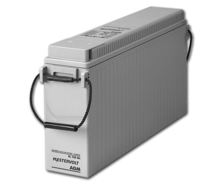 Mastervolt AGM accu SlimLine 12/150Ah (63001500MV)