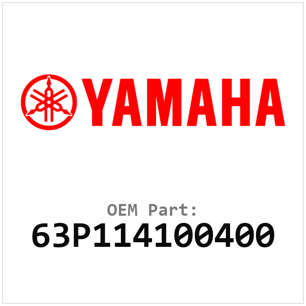 Yamaha OEM 63P114100400