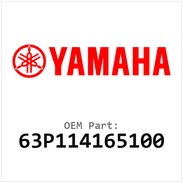 Yamaha OEM 63P114165100