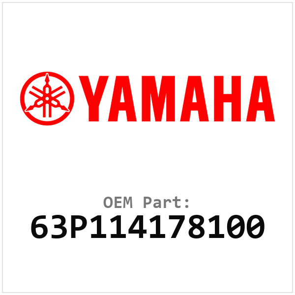 Yamaha OEM 63P114178100