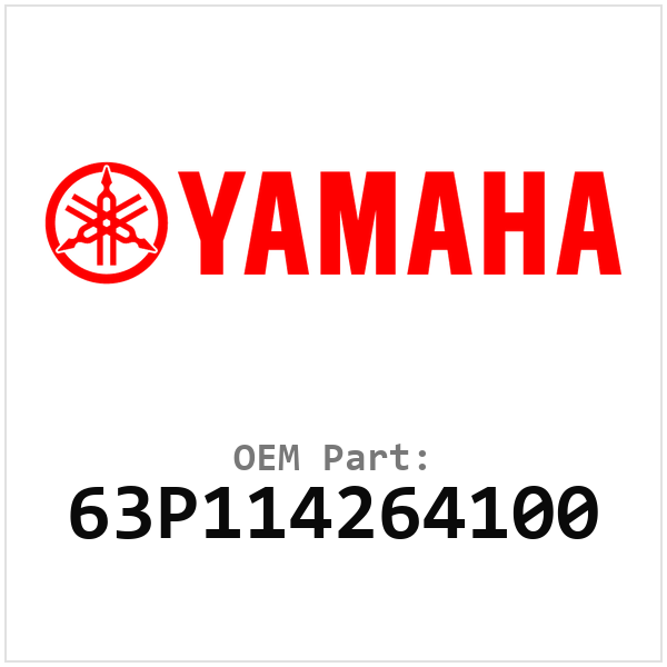 Yamaha OEM 63P114264100