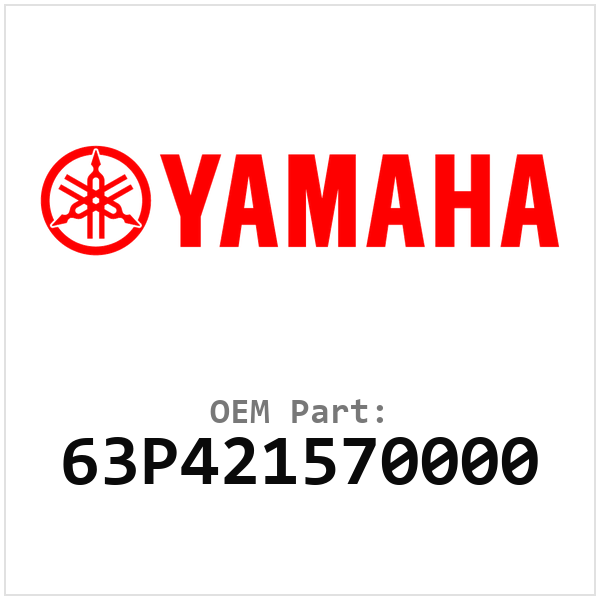 Yamaha OEM 63P421570000