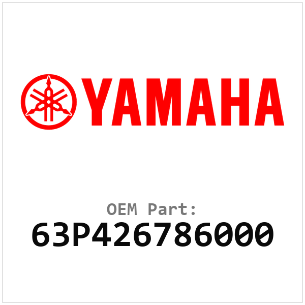 Yamaha OEM 63P426786000