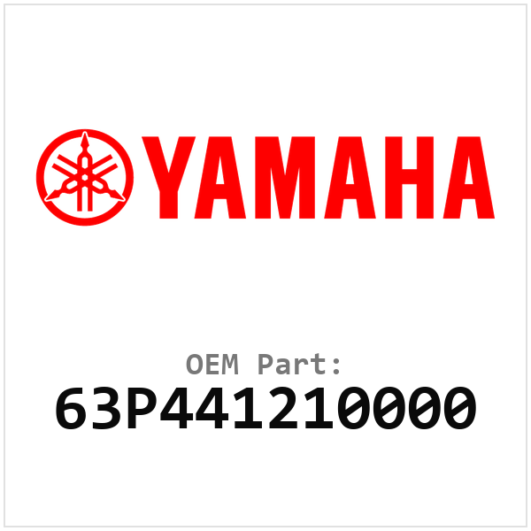 Yamaha OEM 63P441210000