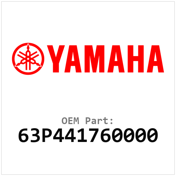 Yamaha OEM 63P441760000