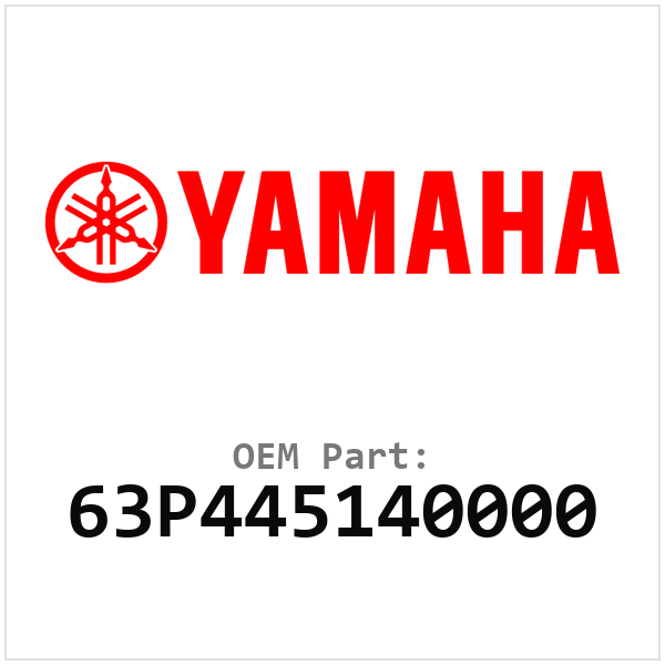 Yamaha OEM 63P445140000