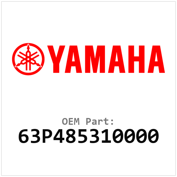 Yamaha OEM 63P485310000