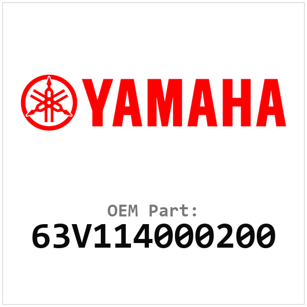 Yamaha OEM 63V114000200