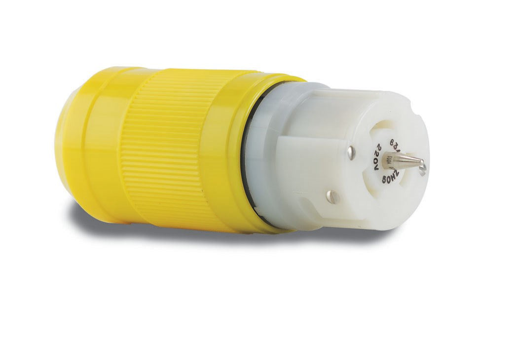 Marinco connector 63A 230V 3W easy lock vergrendelbaar (6401CRCX)
