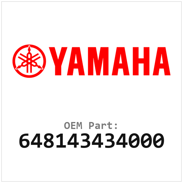 Yamaha Sproeier (648143434000)