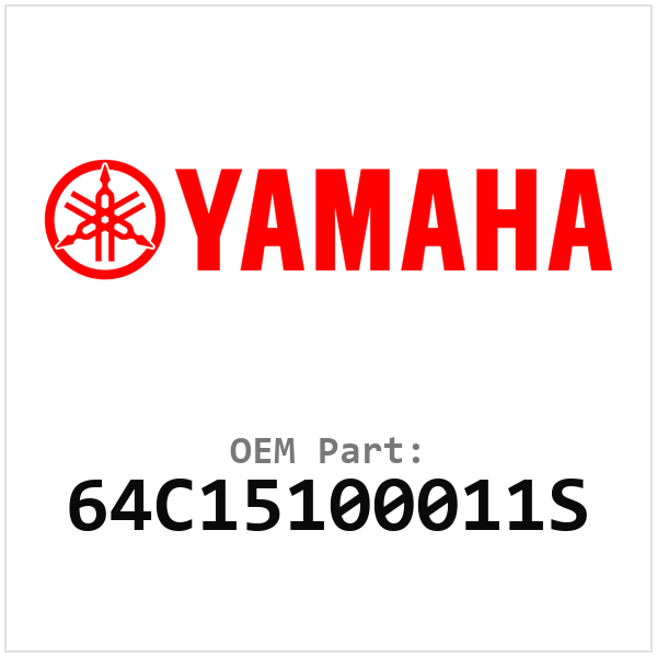 Yamaha OEM 64C15100011S