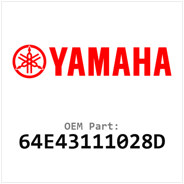 Yamaha OEM 64E43111028D