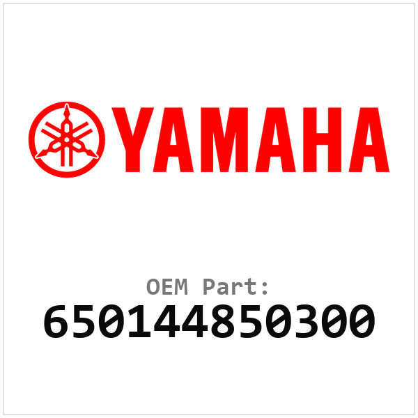 Yamaha OEM 650144850300