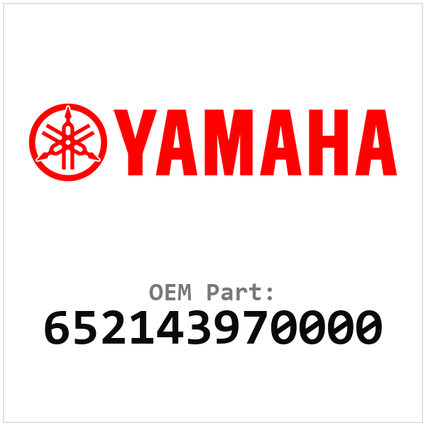 Yamaha OEM 652143970000