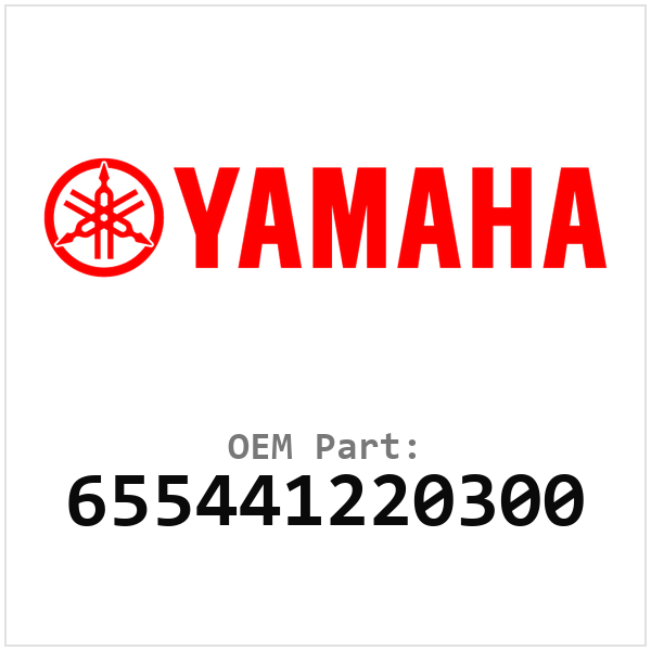 Yamaha OEM 655441220300