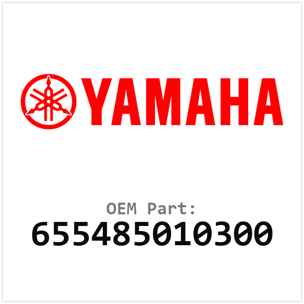 Yamaha OEM 655485010300