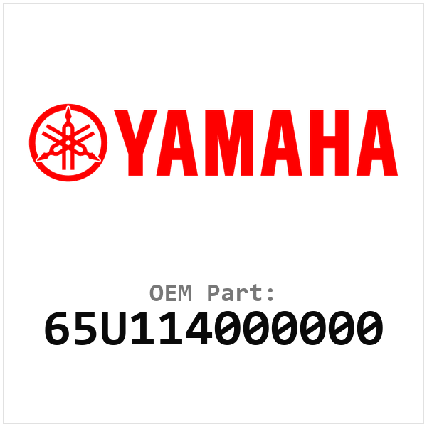 Yamaha OEM 65U114000000