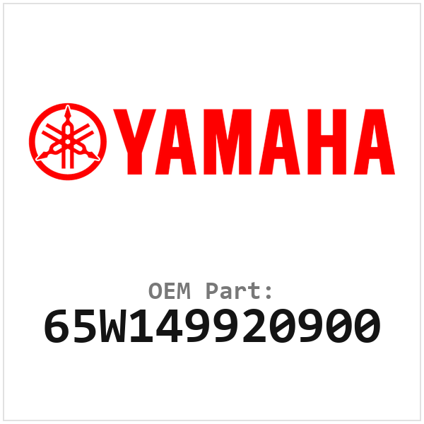 Yamaha Schroef (65W149920900)
