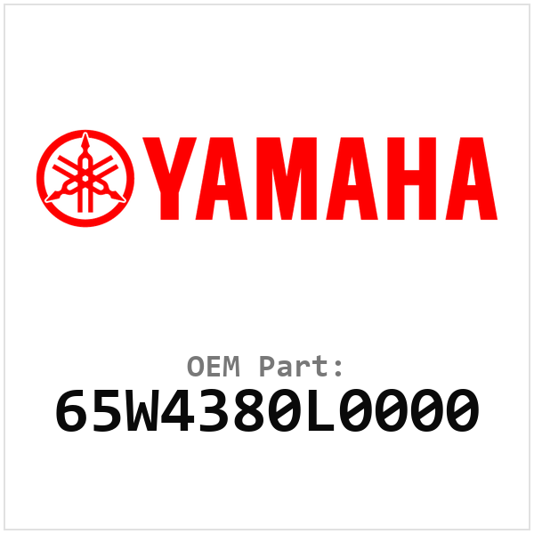 Yamaha OEM 65W4380L0000