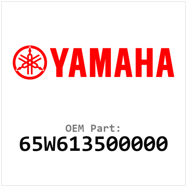 Yamaha OEM 65W613500000