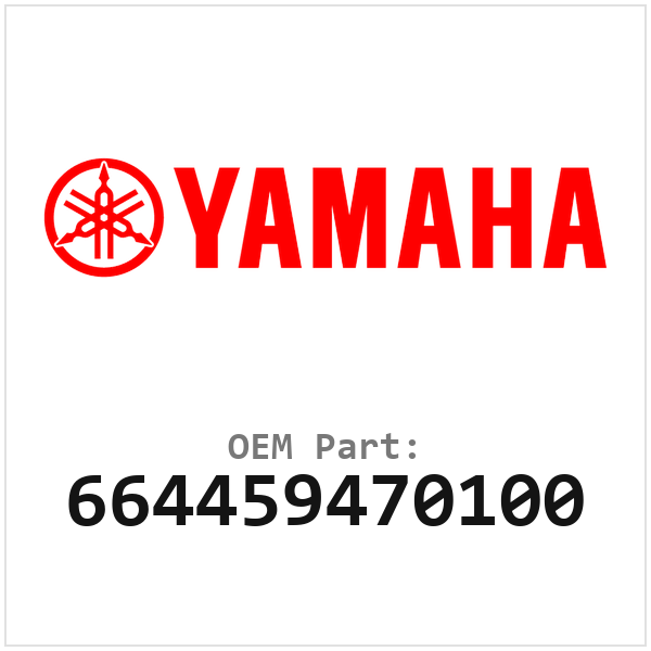 Yamaha Schroef 3x9-7/8 x11-1/4 -F (664459470100)