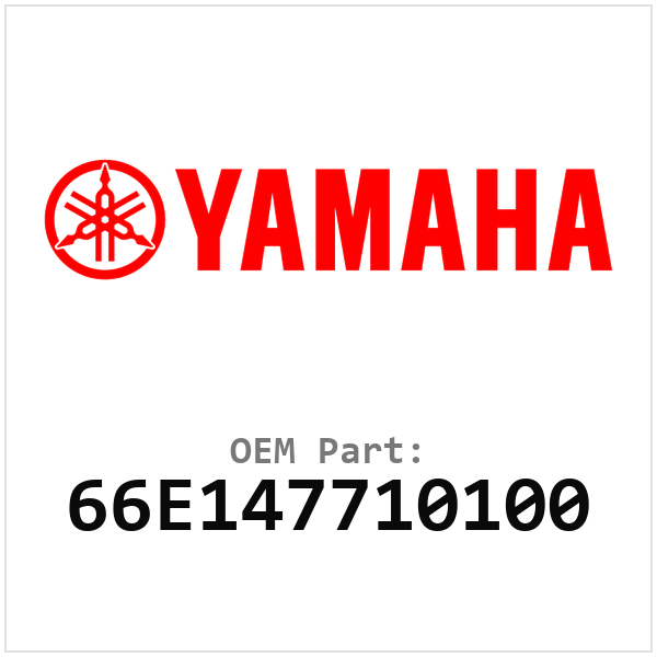 Yamaha OEM 66E147710100