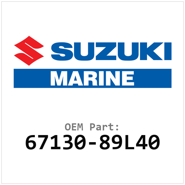 Suzuki OEM 67130-89L40