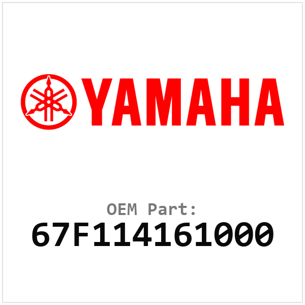 Yamaha OEM 67F114161000