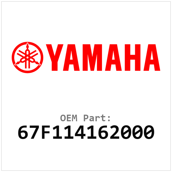 Yamaha OEM 67F114162000