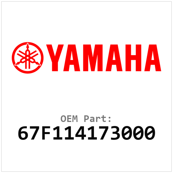 Yamaha OEM 67F114173000