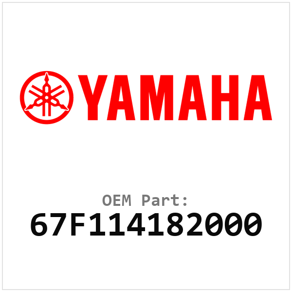 Yamaha OEM 67F114182000