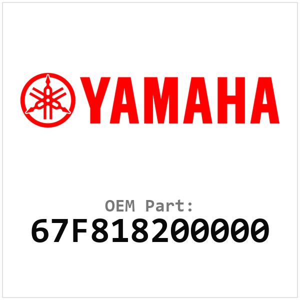 Yamaha OEM 67F818200000