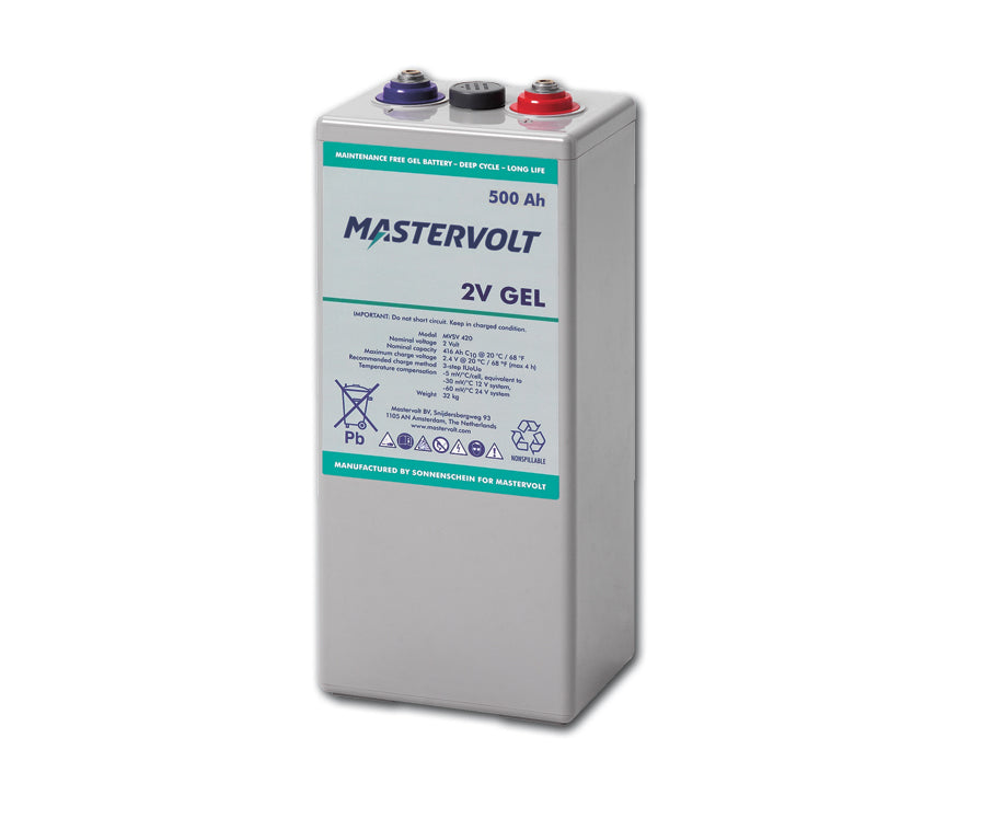 Mastervolt MVSV gel accu 2V 280Ah (68000280)