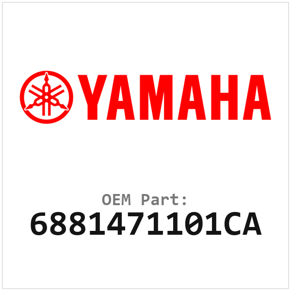 Yamaha Geluiddemper (6881471101CA)