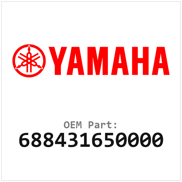 Yamaha Trim/tilt-onderdeel (688431650000)