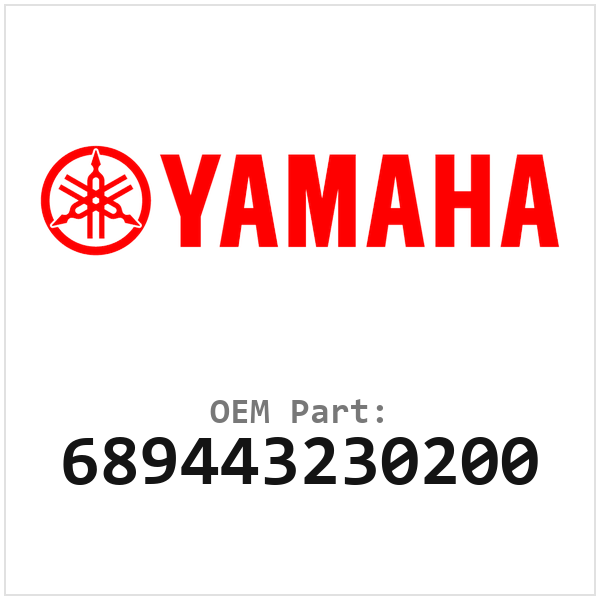 Yamaha Buitenplaat Cartridge 689-44323-02-00 (689443230200)